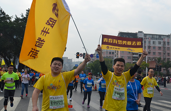 盛豐人為自己代言——跑活自己